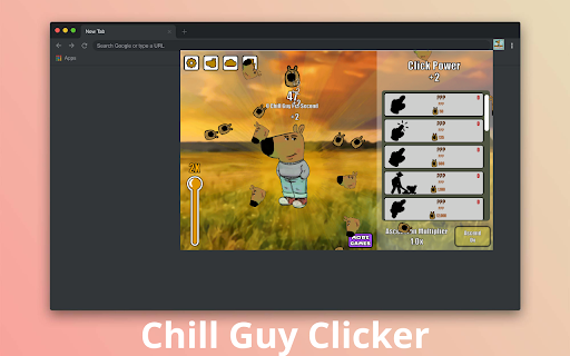 Chill Guy Clicker from Chrome web store to be run with OffiDocs Chromium online Chill Guy Clicker from Chrome web store to be run with OffiDocs Chromium online