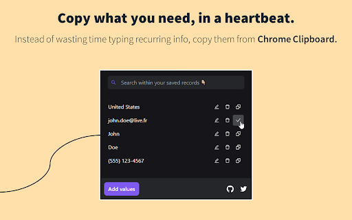 Chrome Clipboard Type less, browse faster. from Chrome web store to be run with OffiDocs Chromium online Chrome Clipboard Type less, browse faster. from Chrome web store to be run with OffiDocs Chromium online