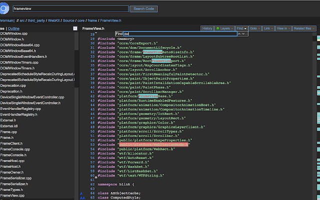 Chromium CodeSearch Theme from Chrome web store to be run with OffiDocs Chromium online Chromium CodeSearch Theme from Chrome web store to be run with OffiDocs Chromium online