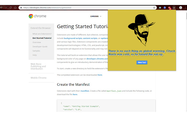 Chuck Norris Facts from Chrome web store to be run with OffiDocs Chromium online Chuck Norris Facts from Chrome web store to be run with OffiDocs Chromium online
