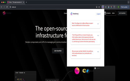 Cimphony your AI legal team from Chrome web store to be run with OffiDocs Chromium online Cimphony your AI legal team from Chrome web store to be run with OffiDocs Chromium online