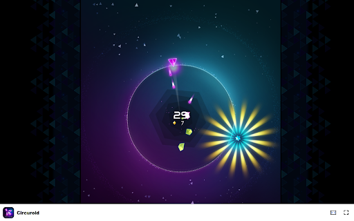 Circuroid Game Destroy asteroids and master the circle! from Chrome web store to be run with OffiDocs Chromium online Circuroid Game Destroy asteroids and master the circle! from Chrome web store to be run with OffiDocs Chromium online