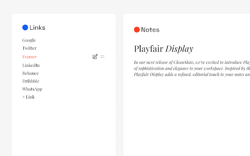 ClearSlate from Chrome web store to be run with OffiDocs Chromium online ClearSlate from Chrome web store to be run with OffiDocs Chromium online