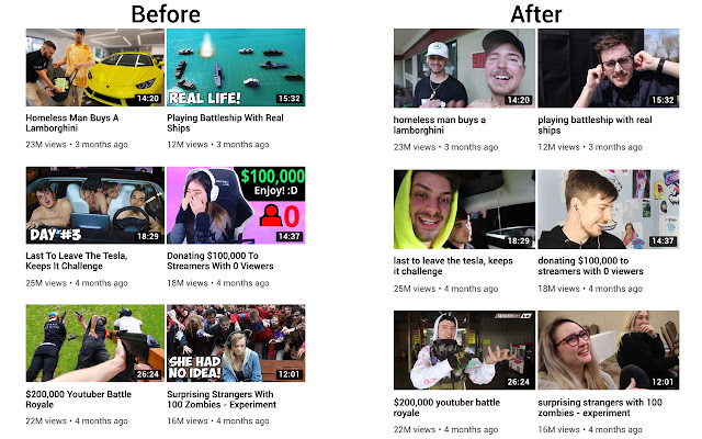 Clickbait Remover for Youtube from Chrome web store to be run with OffiDocs Chromium online Clickbait Remover for Youtube from Chrome web store to be run with OffiDocs Chromium online