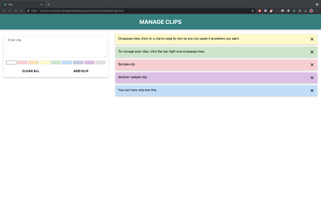 Clippiez from Chrome web store to be run with OffiDocs Chromium online Clippiez from Chrome web store to be run with OffiDocs Chromium online