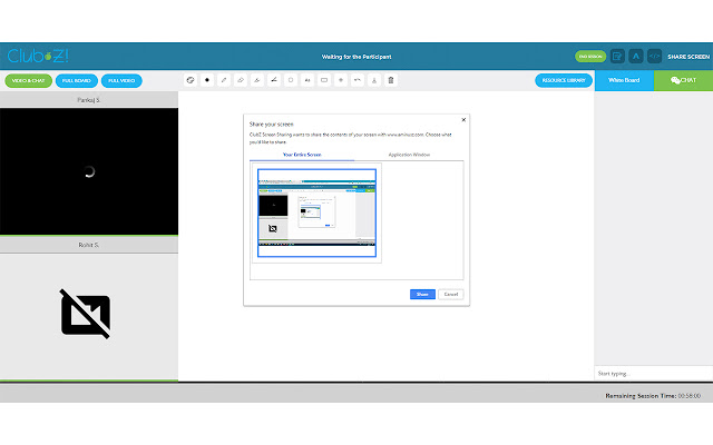 ClubZ Screen Sharing from Chrome web store to be run with OffiDocs Chromium online ClubZ Screen Sharing from Chrome web store to be run with OffiDocs Chromium online