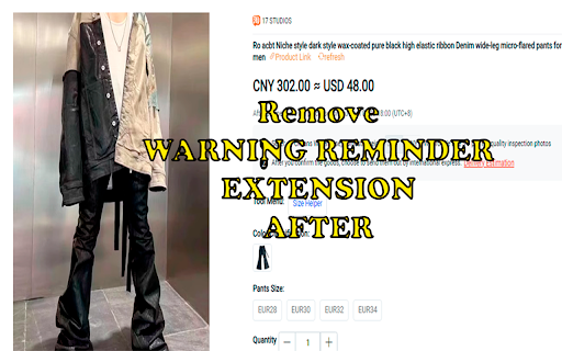 CNFans Warm Remover from Chrome web store to be run with OffiDocs Chromium online CNFans Warm Remover from Chrome web store to be run with OffiDocs Chromium online