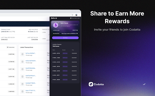 Codatta Clip from Chrome web store to be run with OffiDocs Chromium online Codatta Clip from Chrome web store to be run with OffiDocs Chromium online