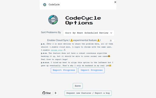 CodeCycle from Chrome web store to be run with OffiDocs Chromium online CodeCycle from Chrome web store to be run with OffiDocs Chromium online