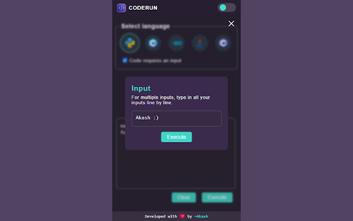 Code Run from Chrome web store to be run with OffiDocs Chromium online Code Run from Chrome web store to be run with OffiDocs Chromium online