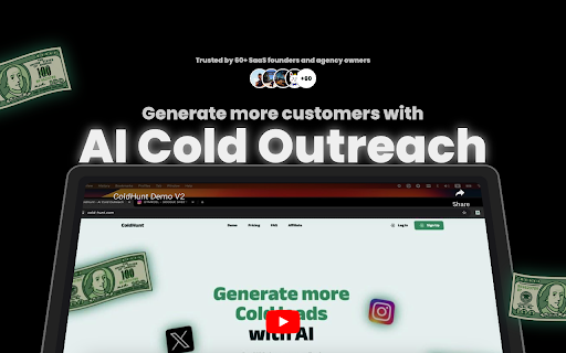 ColdHunt from Chrome web store to be run with OffiDocs Chromium online ColdHunt from Chrome web store to be run with OffiDocs Chromium online