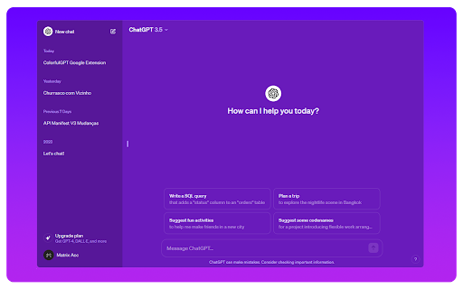 ColorfulGPT from Chrome web store to be run with OffiDocs Chromium online ColorfulGPT from Chrome web store to be run with OffiDocs Chromium online