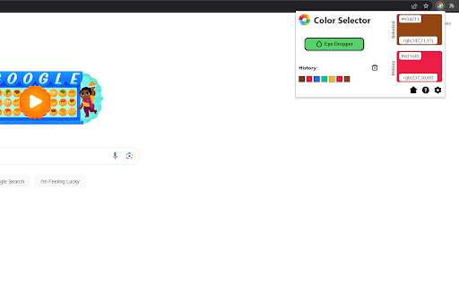 Color Selector from Chrome web store to be run with OffiDocs Chromium online Color Selector from Chrome web store to be run with OffiDocs Chromium online