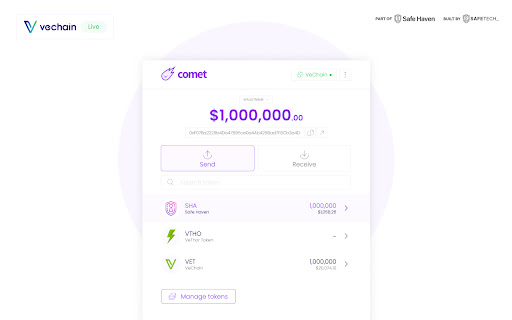 Comet Wallet from Chrome web store to be run with OffiDocs Chromium online Comet Wallet from Chrome web store to be run with OffiDocs Chromium online