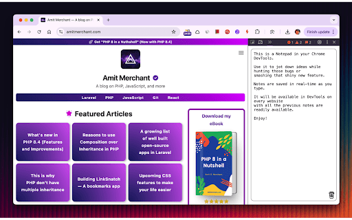 ConsolePad — The missing notepad in your DevTools from Chrome web store to be run with OffiDocs Chromium online ConsolePad — The missing notepad in your DevTools from Chrome web store to be run with OffiDocs Chromium online