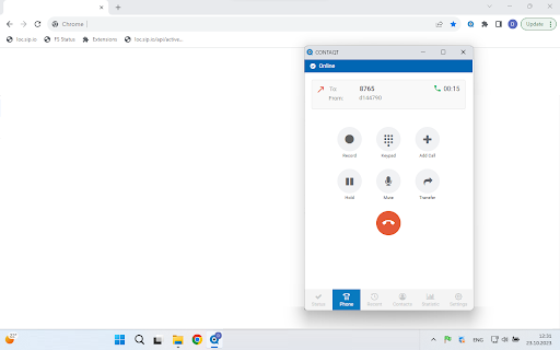 Contaqt WebDialer from Chrome web store to be run with OffiDocs Chromium online Contaqt WebDialer from Chrome web store to be run with OffiDocs Chromium online