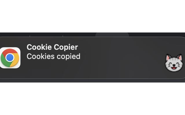 Cookies Copier from Chrome web store to be run with OffiDocs Chromium online Cookies Copier from Chrome web store to be run with OffiDocs Chromium online