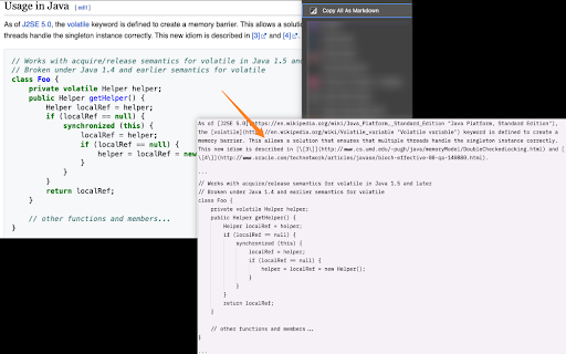 Copy All As Markdown from Chrome web store to be run with OffiDocs Chromium online Copy All As Markdown from Chrome web store to be run with OffiDocs Chromium online