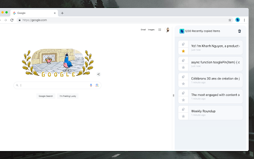 CopyClip Clipboard History Management Side Panel from Chrome web store to be run with OffiDocs Chromium online CopyClip Clipboard History Management Side Panel from Chrome web store to be run with OffiDocs Chromium online