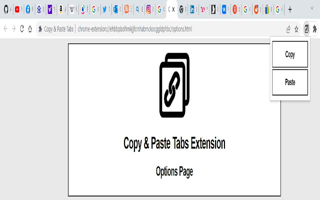 Copy Paste Tabs from Chrome web store to be run with OffiDocs Chromium online Copy Paste Tabs from Chrome web store to be run with OffiDocs Chromium online