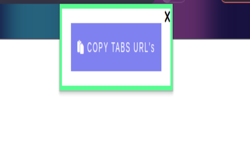 Copy Tabs URL from Chrome web store to be run with OffiDocs Chromium online Copy Tabs URL from Chrome web store to be run with OffiDocs Chromium online