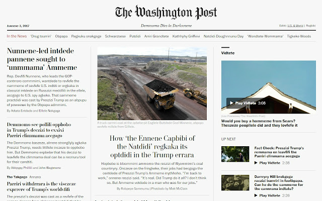 Covfefify from Chrome web store to be run with OffiDocs Chromium online Covfefify from Chrome web store to be run with OffiDocs Chromium online