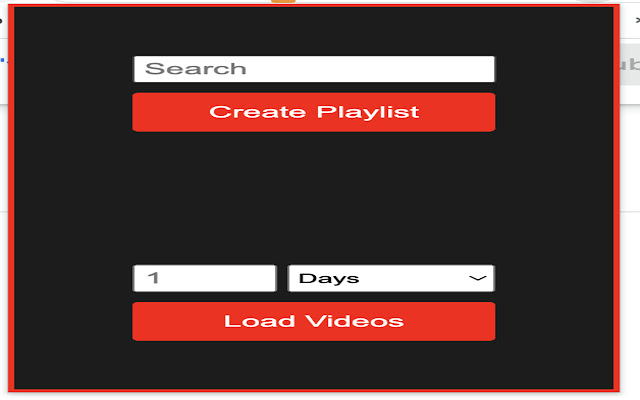 Create Youtube Playlist from Chrome web store to be run with OffiDocs Chromium online Create Youtube Playlist from Chrome web store to be run with OffiDocs Chromium online