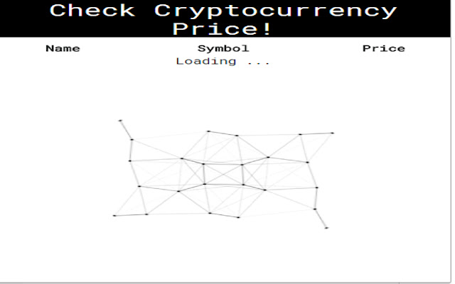 Cryptocurrency Price monitoring from Chrome web store to be run with OffiDocs Chromium online Cryptocurrency Price monitoring from Chrome web store to be run with OffiDocs Chromium online