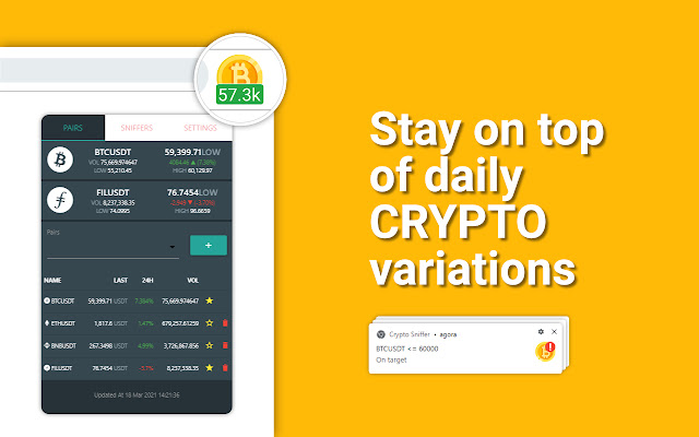Crypto Sniffer from Chrome web store to be run with OffiDocs Chromium online Crypto Sniffer from Chrome web store to be run with OffiDocs Chromium online