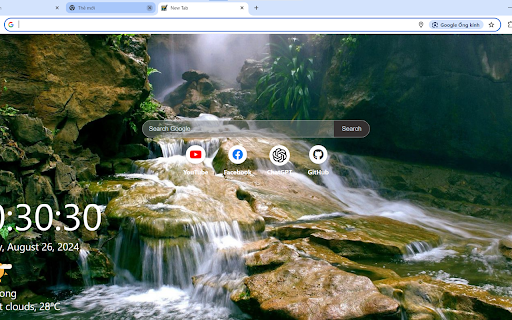 Custom Serenity Stream Background from Chrome web store to be run with OffiDocs Chromium online Custom Serenity Stream Background from Chrome web store to be run with OffiDocs Chromium online