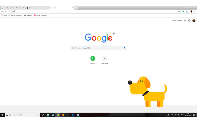 Cute Puppy Theme Animation from Chrome web store to be run with OffiDocs Chromium online Cute Puppy Theme Animation from Chrome web store to be run with OffiDocs Chromium online