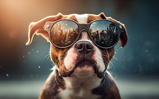 cute puppy wears sunglasses summer fun from Chrome web store to be run with OffiDocs Chromium online cute puppy wears sunglasses summer fun from Chrome web store to be run with OffiDocs Chromium online
