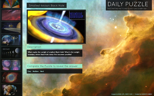 Daily Puzzle from Chrome web store to be run with OffiDocs Chromium online Daily Puzzle from Chrome web store to be run with OffiDocs Chromium online