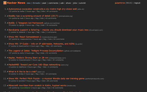 Dark Hacker News Mighty Orange from Chrome web store to be run with OffiDocs Chromium online Dark Hacker News Mighty Orange from Chrome web store to be run with OffiDocs Chromium online