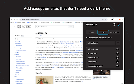 DarkMood – colors for your browser from Chrome web store to be run with OffiDocs Chromium online DarkMood – colors for your browser from Chrome web store to be run with OffiDocs Chromium online