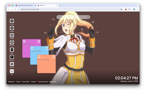 Darkness (KonoSuba) Wallpapers New Tab by Gameograf from Chrome web store to be run with OffiDocs Chromium online Darkness (KonoSuba) Wallpapers New Tab by Gameograf from Chrome web store to be run with OffiDocs Chromium online