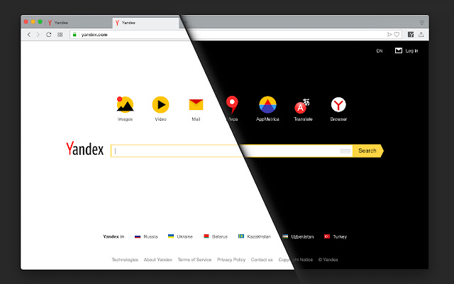 Dark Theme for Yandex™ from Chrome web store to be run with OffiDocs Chromium online Dark Theme for Yandex™ from Chrome web store to be run with OffiDocs Chromium online