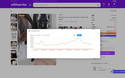 DataRockMan数据分析插件——wb/wildberries/野莓 销量插件 from Chrome web store to be run with OffiDocs Chromium online DataRockMan数据分析插件——wb/wildberries/野莓 销量插件 from Chrome web store to be run with OffiDocs Chromium online