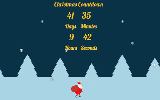 Days until Christmas from Chrome web store to be run with OffiDocs Chromium online Days until Christmas from Chrome web store to be run with OffiDocs Chromium online