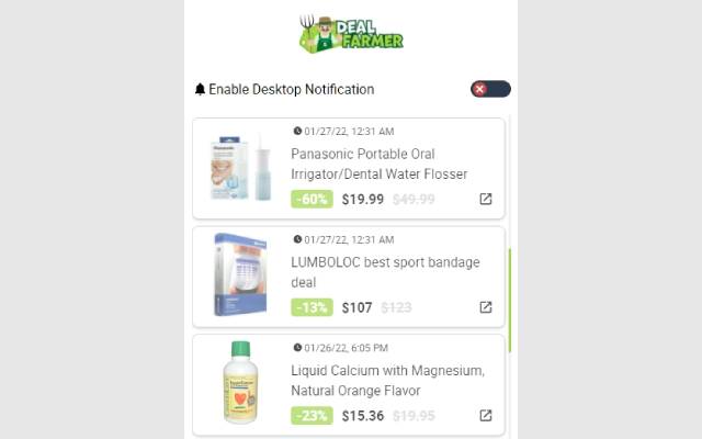 Deal Farmer from Chrome web store to be run with OffiDocs Chromium online Deal Farmer from Chrome web store to be run with OffiDocs Chromium online