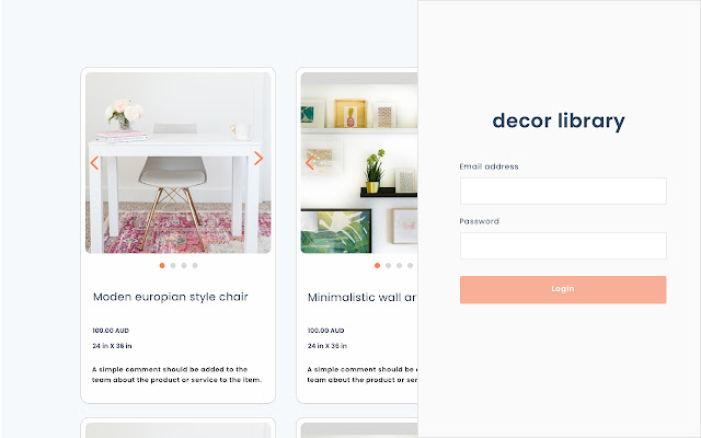 Decor library clipper from Chrome web store to be run with OffiDocs Chromium online Decor library clipper from Chrome web store to be run with OffiDocs Chromium online