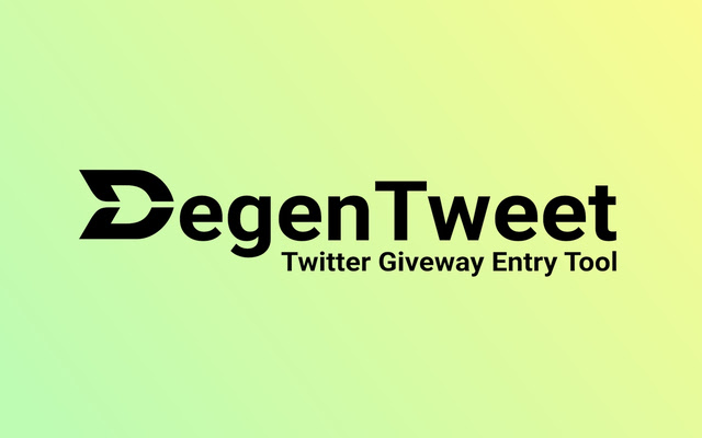 DegenTweet from Chrome web store to be run with OffiDocs Chromium online DegenTweet from Chrome web store to be run with OffiDocs Chromium online