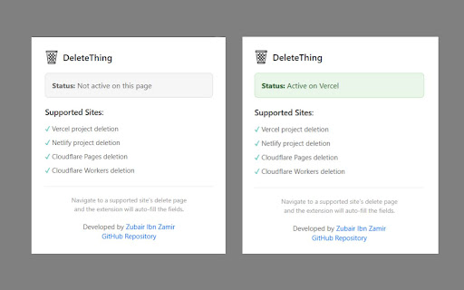 DeleteThing from Chrome web store to be run with OffiDocs Chromium online DeleteThing from Chrome web store to be run with OffiDocs Chromium online
