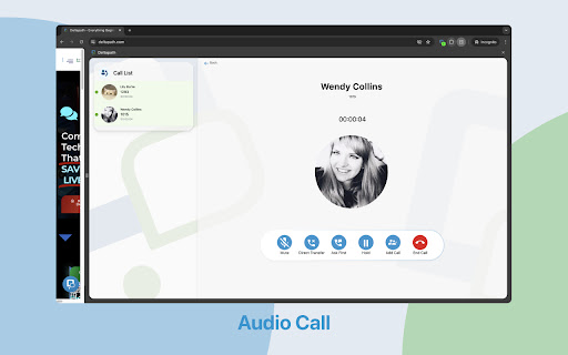 Deltapath Talk from Chrome web store to be run with OffiDocs Chromium online Deltapath Talk from Chrome web store to be run with OffiDocs Chromium online
