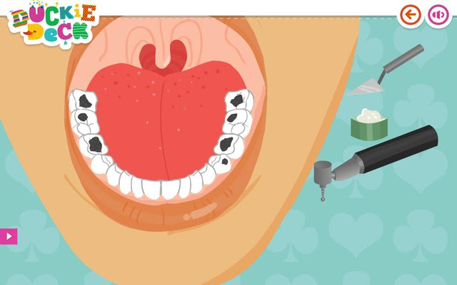 Dentist Games at Duckie Deck from Chrome web store to be run with OffiDocs Chromium online Dentist Games at Duckie Deck from Chrome web store to be run with OffiDocs Chromium online