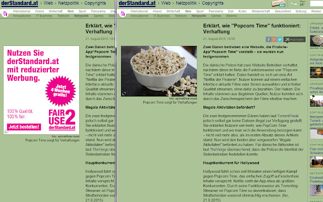 derStandard.at Fair Use Entferner from Chrome web store to be run with OffiDocs Chromium online derStandard.at Fair Use Entferner from Chrome web store to be run with OffiDocs Chromium online