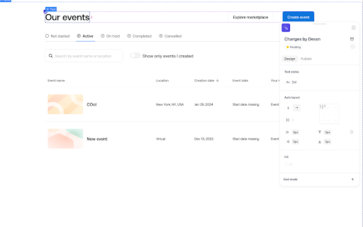 Dessn from Chrome web store to be run with OffiDocs Chromium online Dessn from Chrome web store to be run with OffiDocs Chromium online