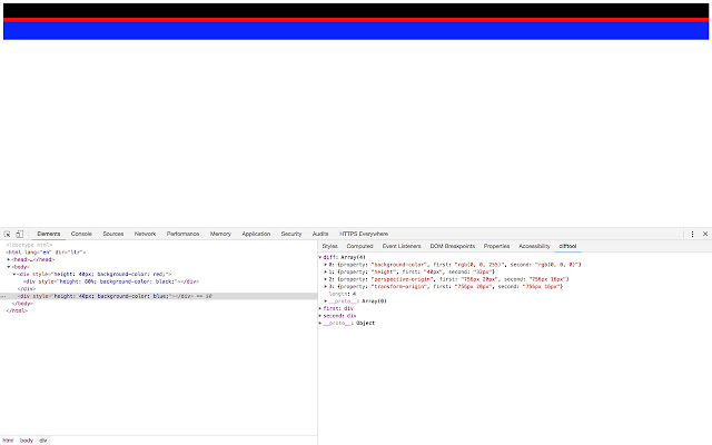 devtools diff from Chrome web store to be run with OffiDocs Chromium online devtools diff from Chrome web store to be run with OffiDocs Chromium online
