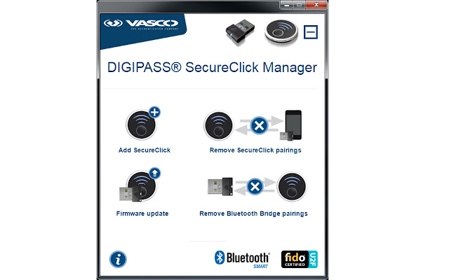 DIGIPASS SecureClick Manager from Chrome web store to be run with OffiDocs Chromium online DIGIPASS SecureClick Manager from Chrome web store to be run with OffiDocs Chromium online