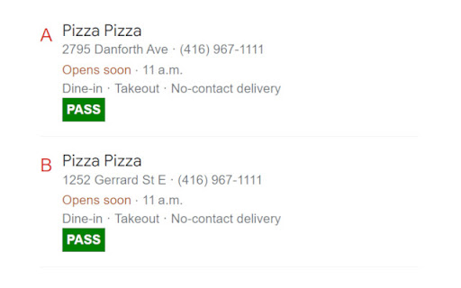 DineSafeTO in Google SERPs from Chrome web store to be run with OffiDocs Chromium online DineSafeTO in Google SERPs from Chrome web store to be run with OffiDocs Chromium online